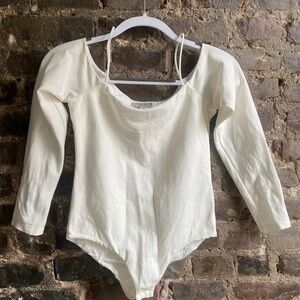 ALL SAINTS Womens Audery Bodysuit Designer Top Body Warmer Sz6 Lined Comfortable